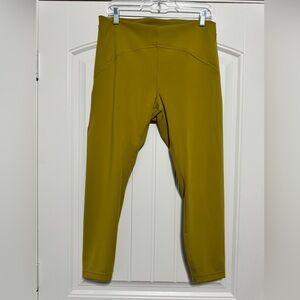 Lululemon Instill High-Rise Tight 25" in Auric Gold